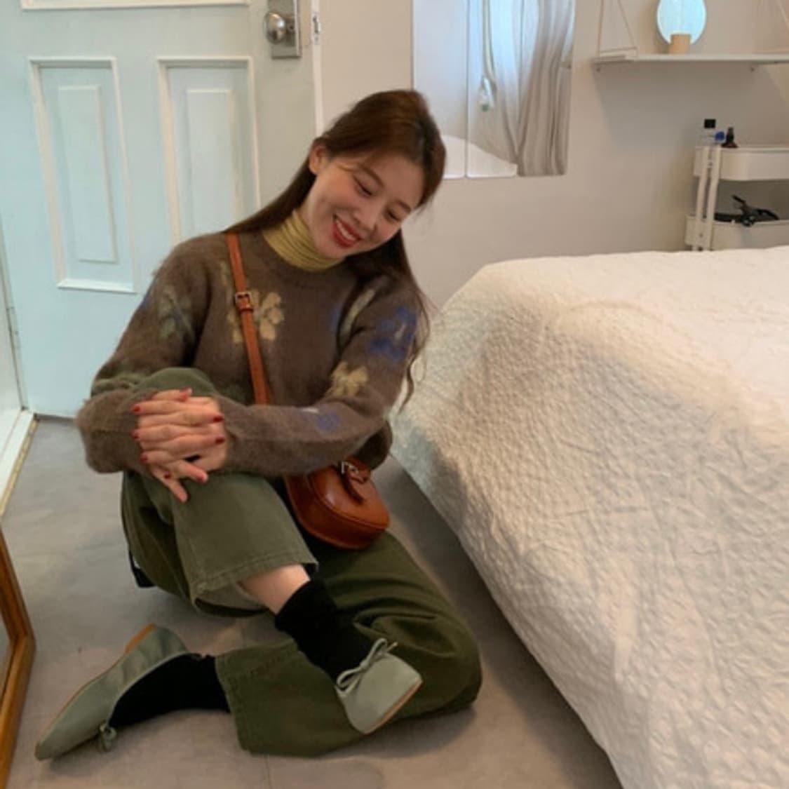 pingnugget 플라워 니트 상품이미지4