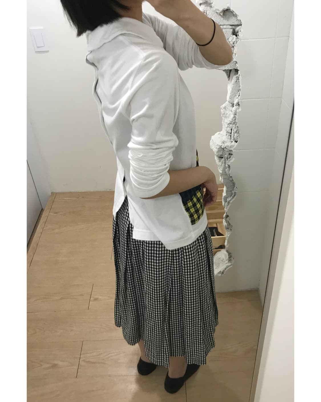 Comme des garcons patchwork T-shirt 상품이미지7
