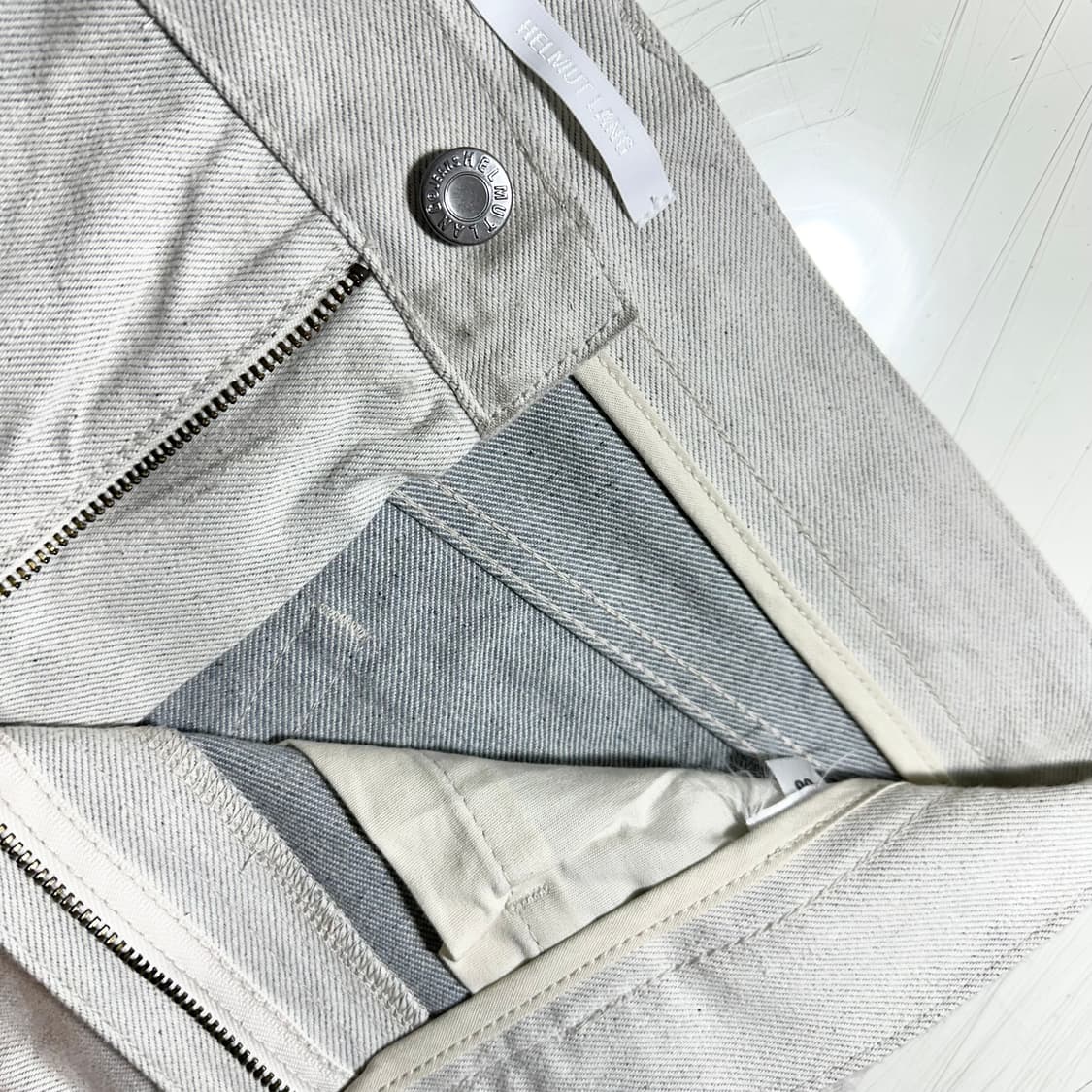 헬무트랭 화이트 데님진 상품이미지6