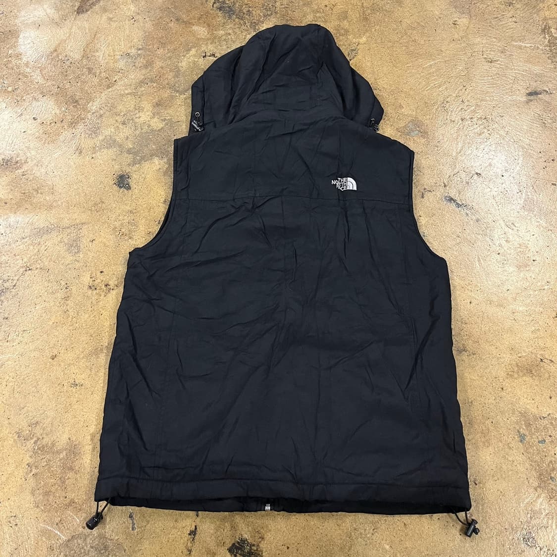 [정품/L] 노스페이스 블랙 후드 조끼 베스트 b15 상품이미지3