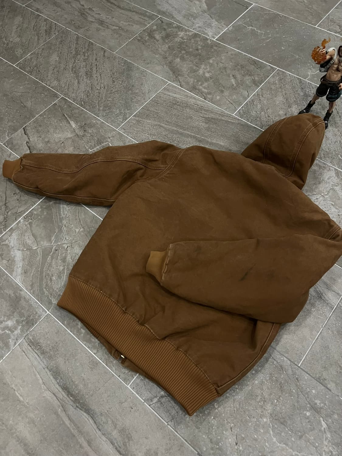 (M)칼하트 덕 액티브 후드자켓 J130 211(BRN) 칼하트브라운 상품이미지9