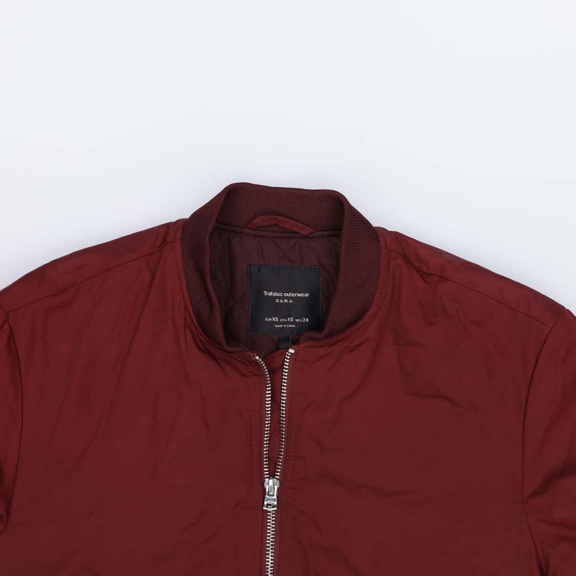 [USA-XS] 자라 아우터웨어 봄버 블루종 자켓 1222J 상품이미지3