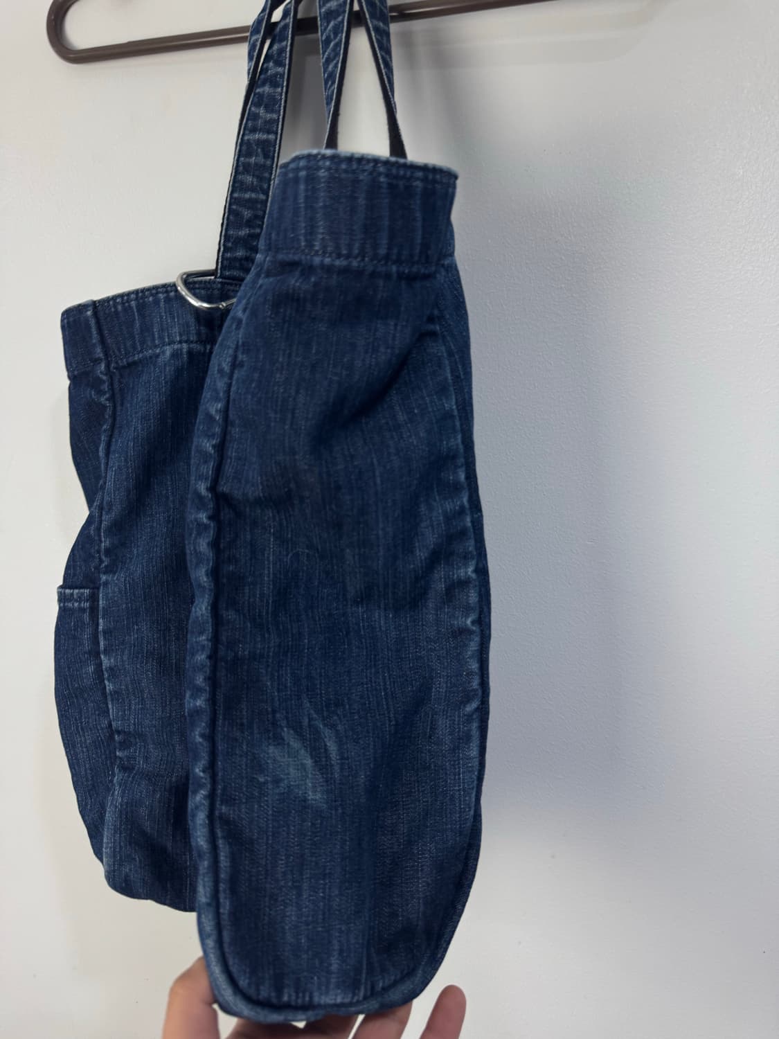 요시다포터 스탠드 데님 양면 토드백 상품이미지9