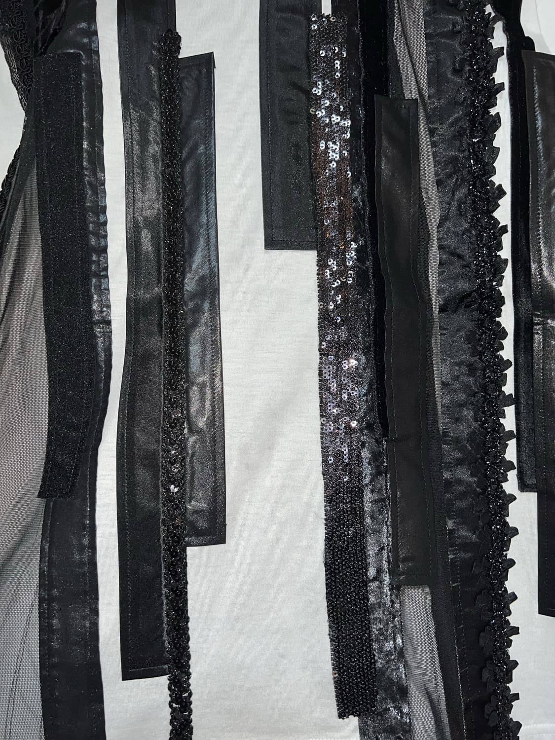 준야 와타나베 패치워크 반팔 상품이미지3