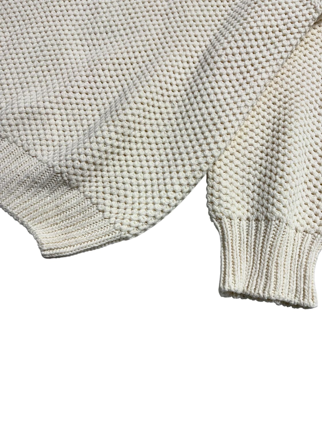 비슬로우 카라 니트 아이보리 상품이미지4