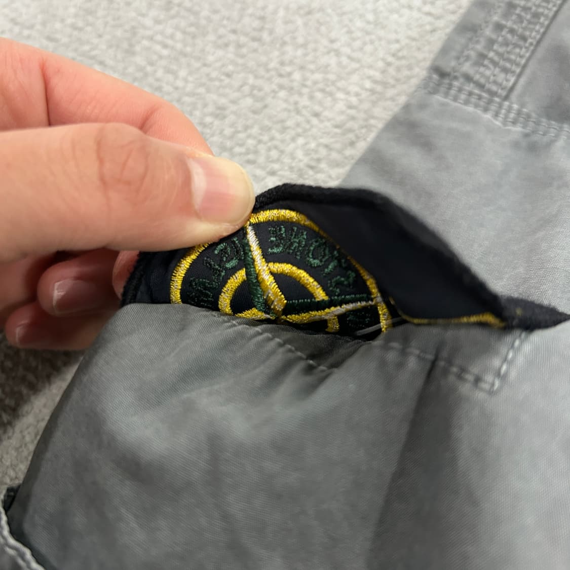 스톤아일랜드 그레이 카고 포켓 팬츠 31 상품이미지6