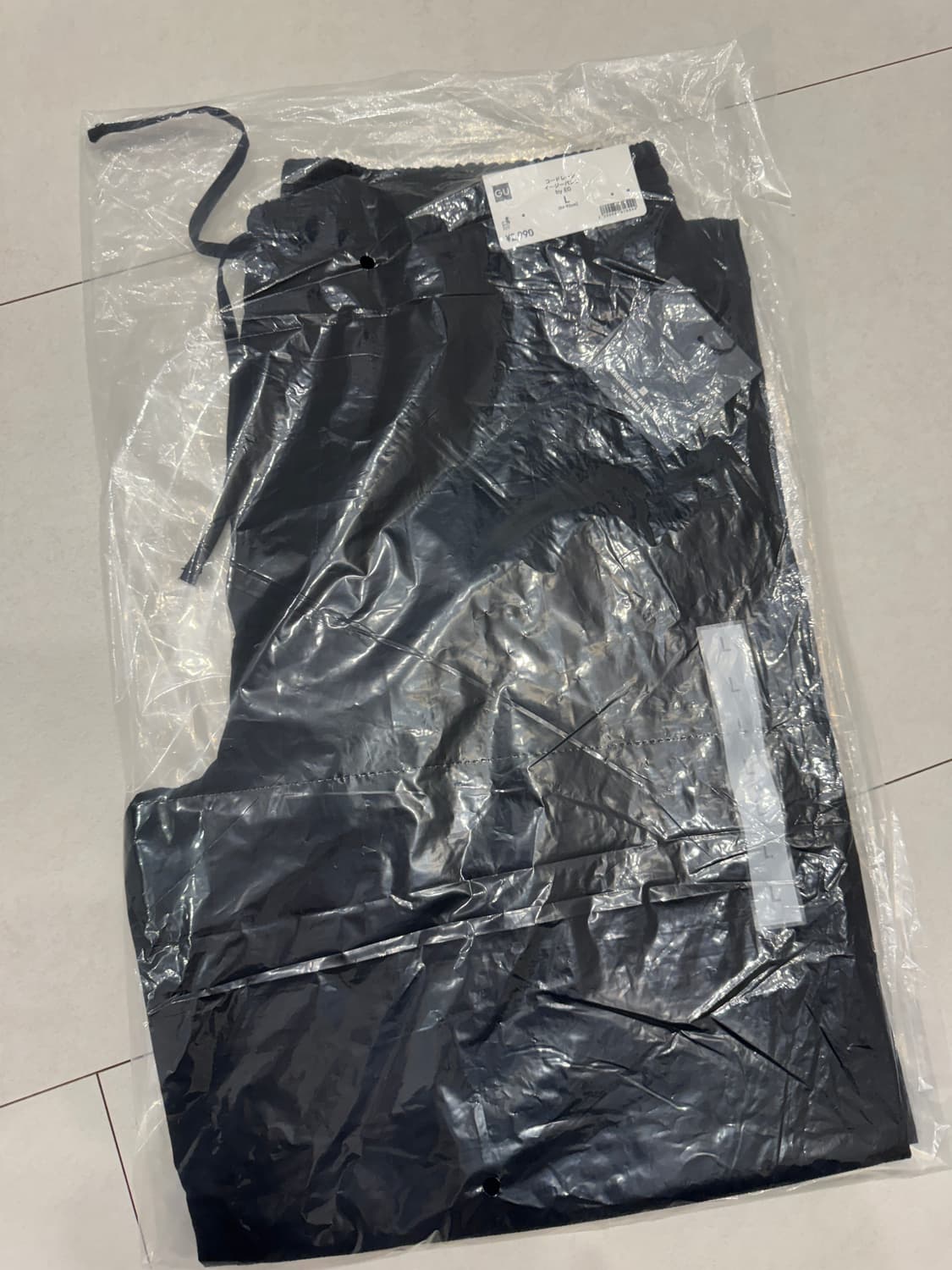 GU 엔지니어드 가먼츠 팬츠 네이비 L gu 엔가 이지 팬츠 360215 상품이미지3