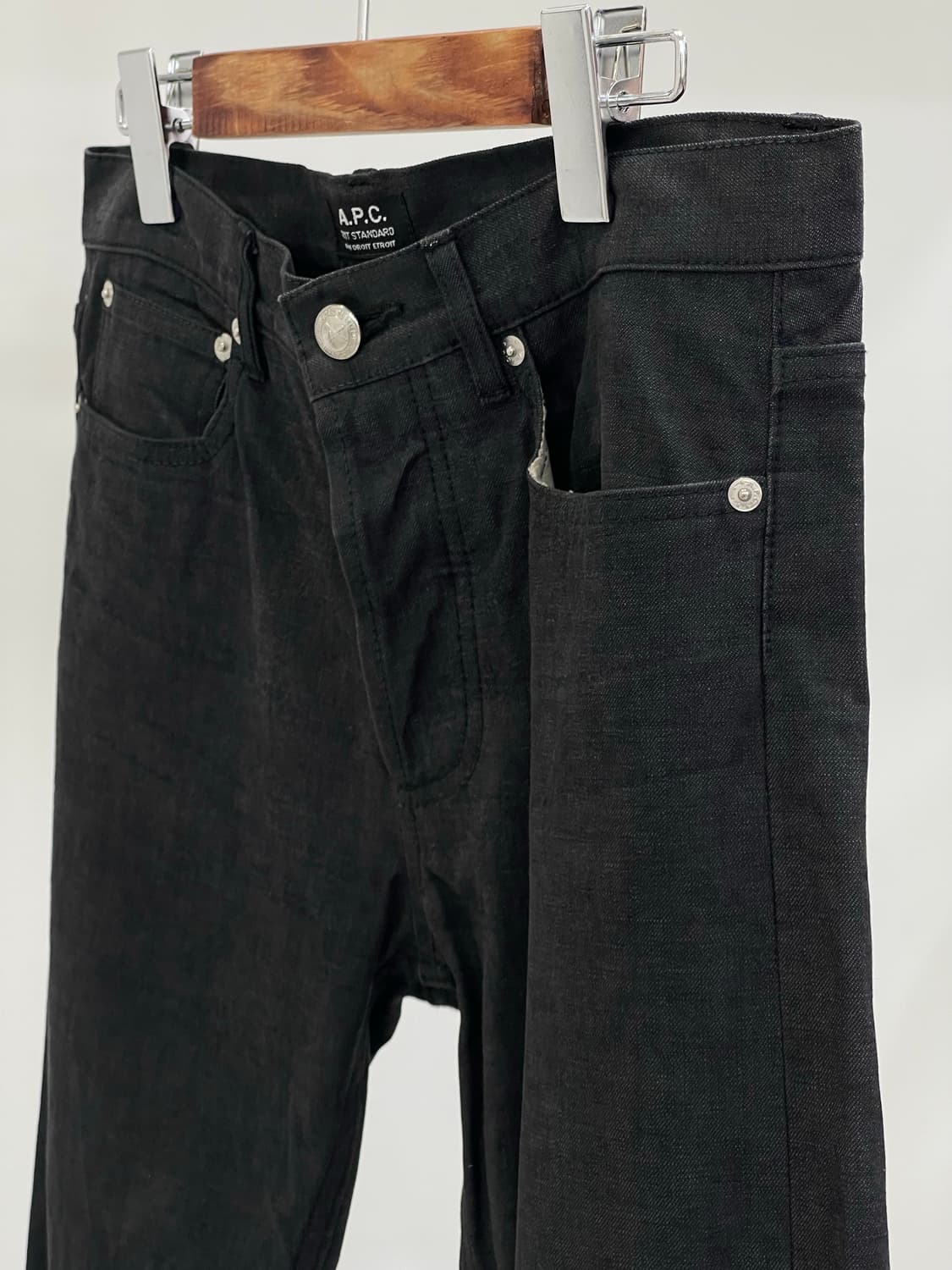 A.P.C 띠 스탠다드 블랙진 상품이미지4