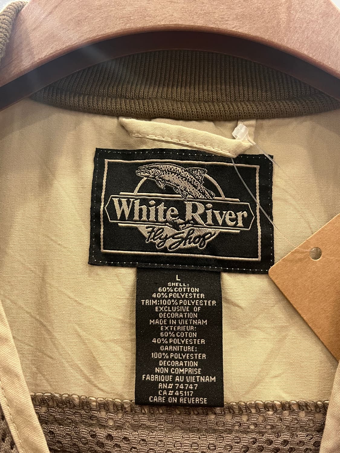White River 빈티지 피싱 베스트 상품이미지8