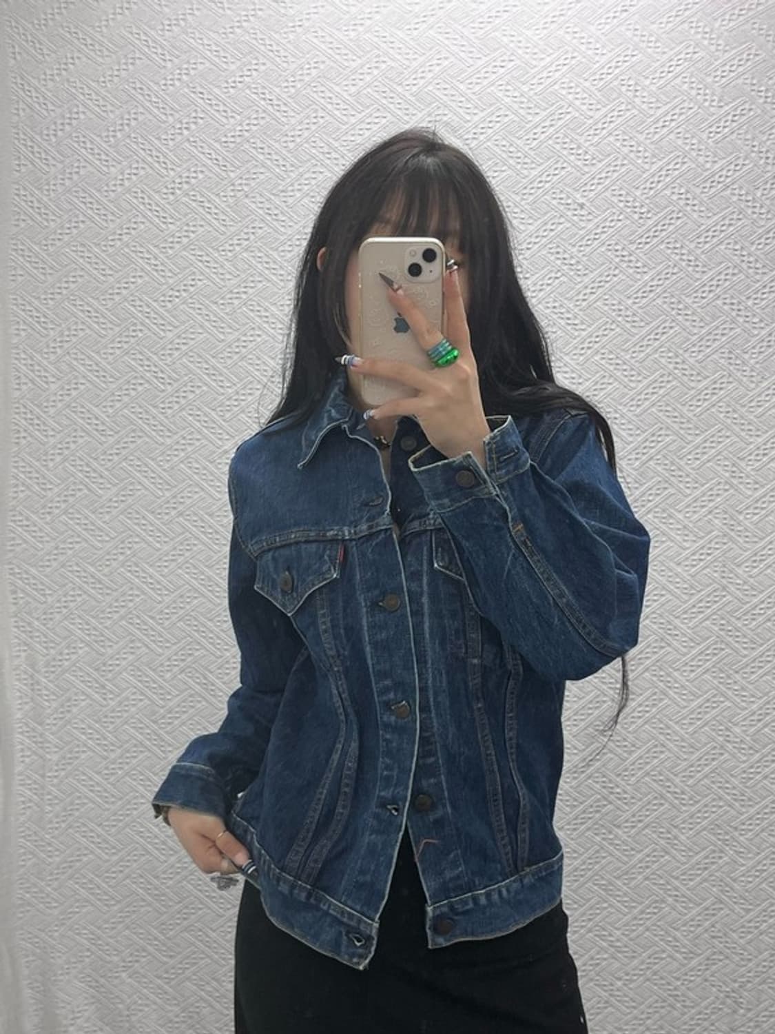 리바이스 빈티지 트러커 데님 워크 자켓 90 C07938 상품이미지2