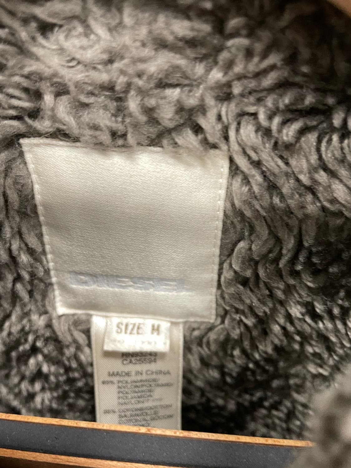 100) 디젤 시어링 밀리터리 자켓 상품이미지4