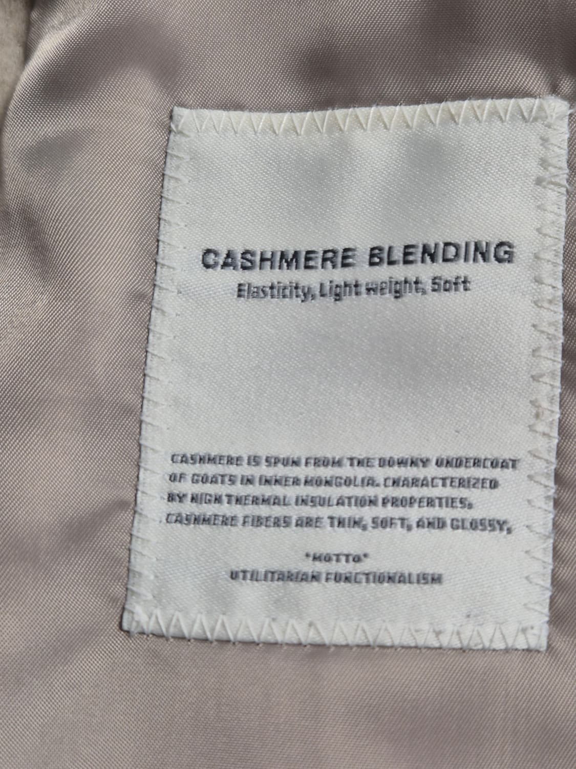 BON 캐시미어 코트 100 (상태최상) 상품이미지9