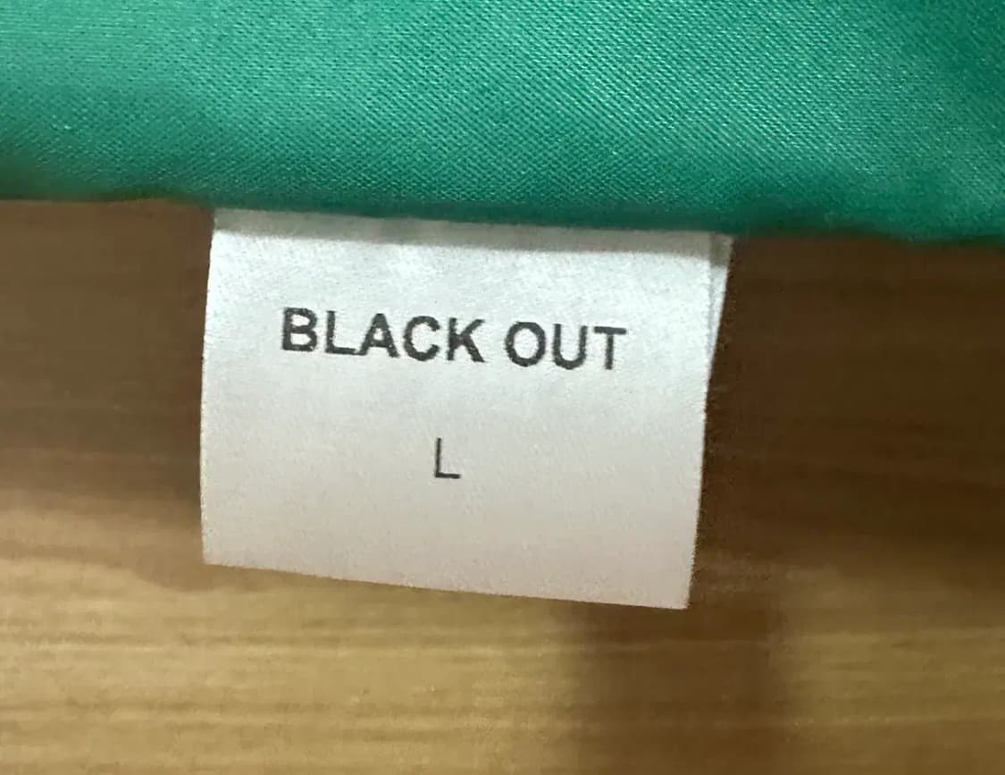 [L] 블랙아웃 다운 베스트 그린 상품이미지6