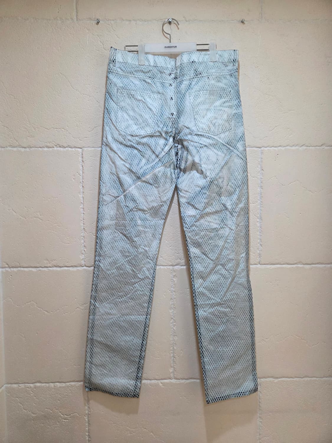 강혁 WSG 에어백 슬림핏 트라우저 L 상품이미지2