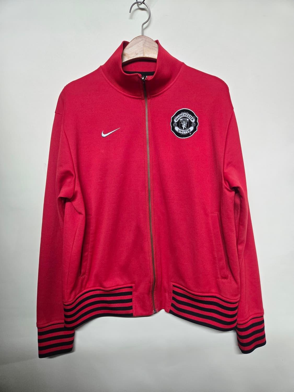나이키 맨체스터 유나이티드 레드 져지 트랙탑 L 상품이미지1