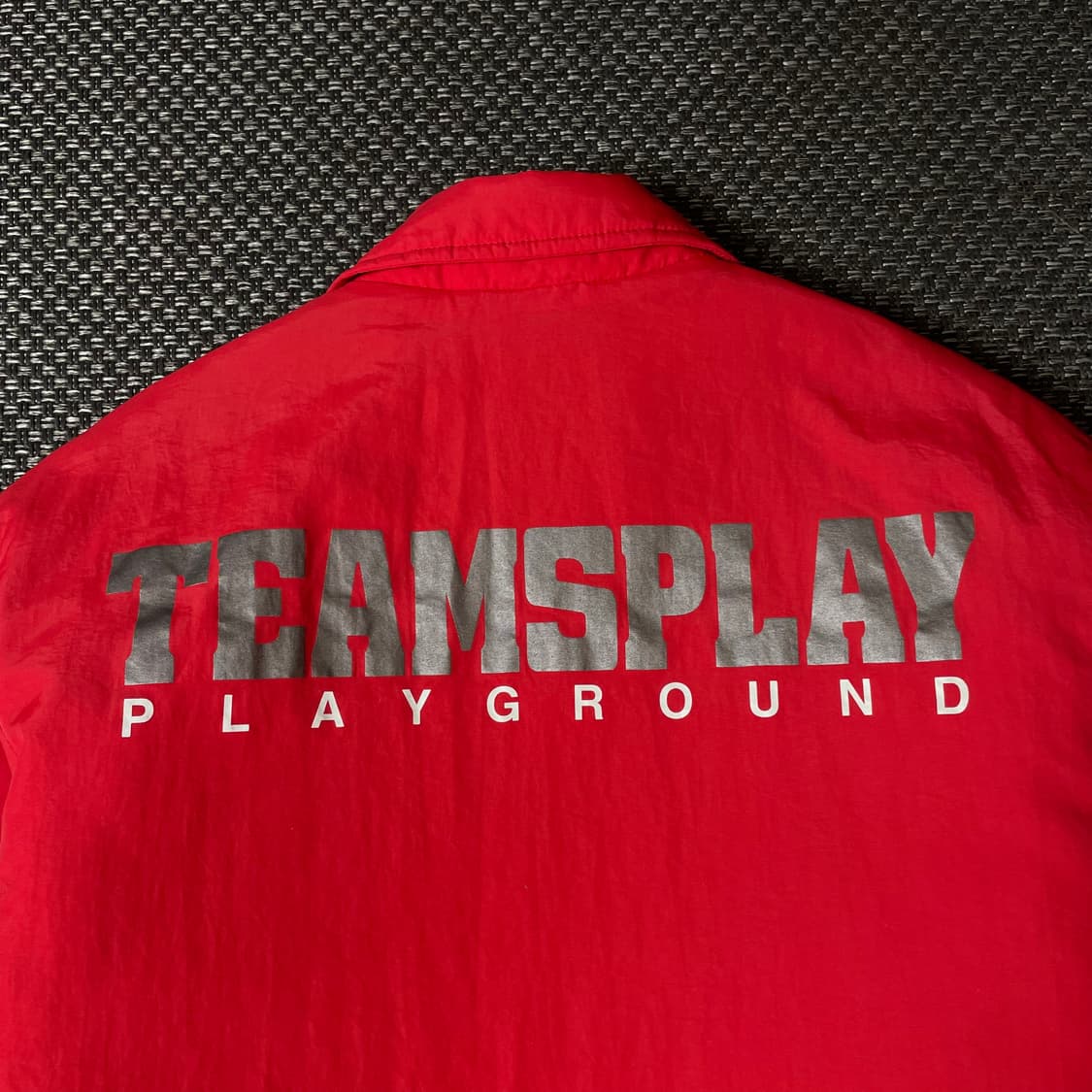 TEAMS 레드 로고 패치 자켓 95 상품이미지7
