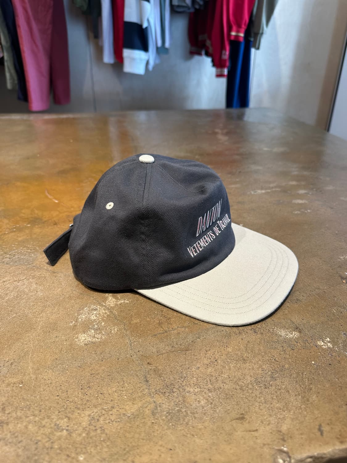  Danton Twill Flat Visor 2Tone Cap 상품이미지4