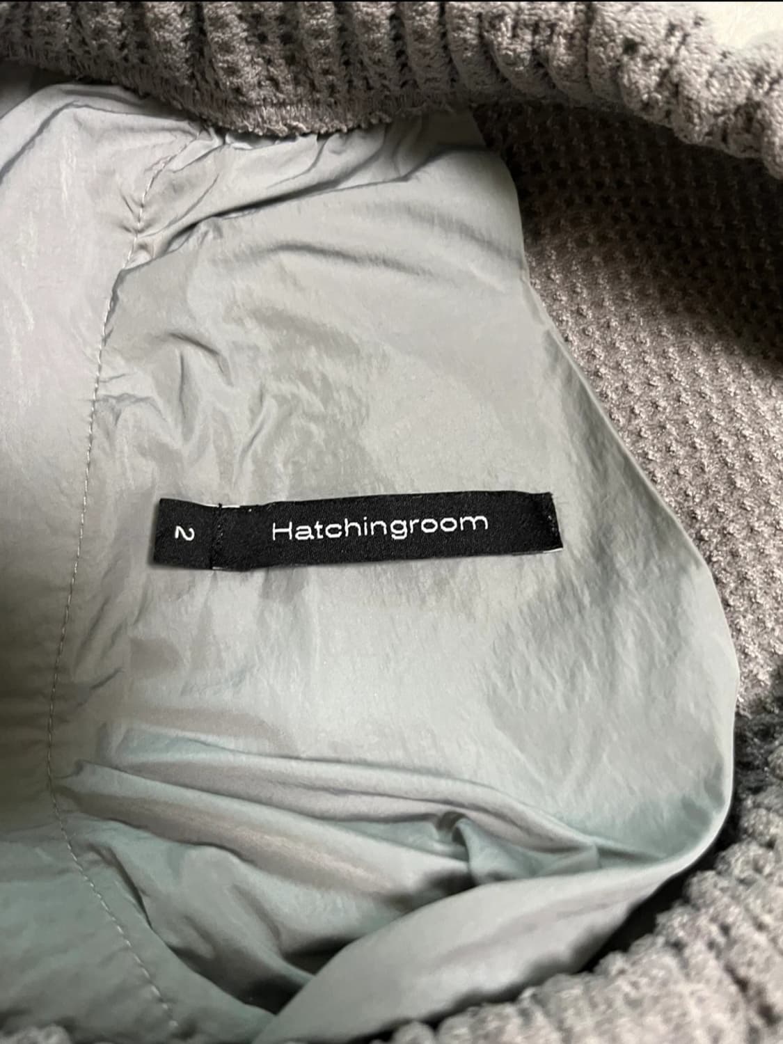 [2]해칭룸 슬라이드 스웻팬츠 그레이 상품이미지4