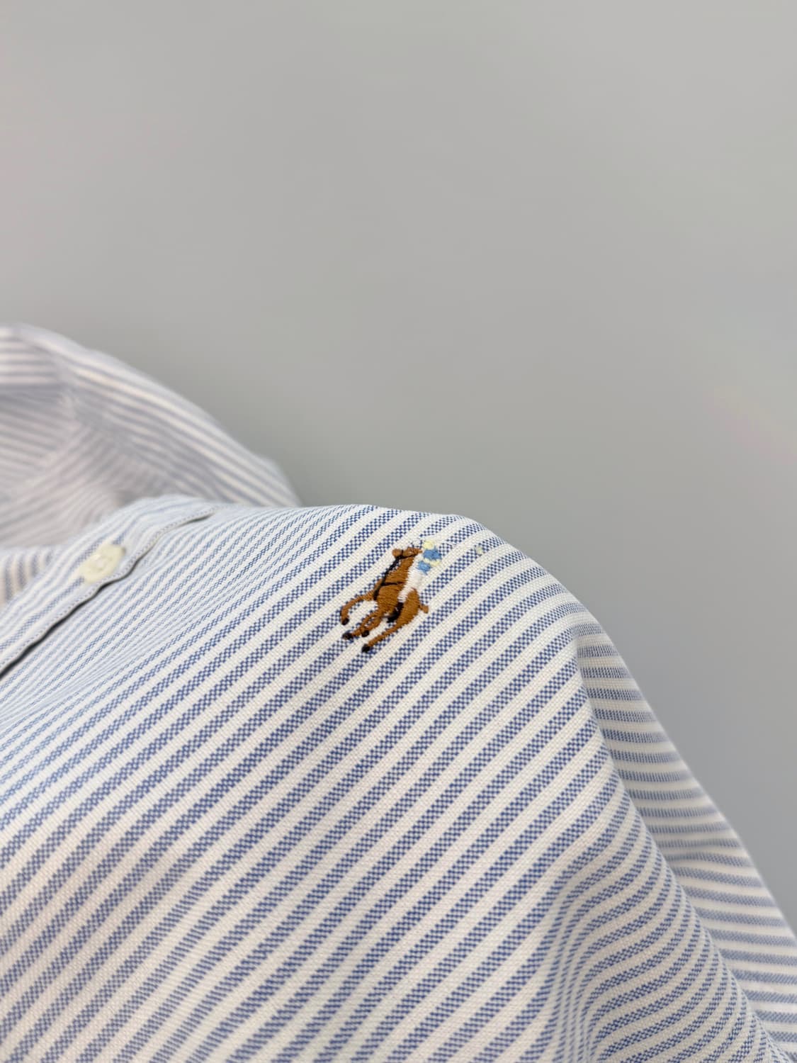 폴로 랄프로렌 루즈핏 스트라이프 셔츠 상품이미지3