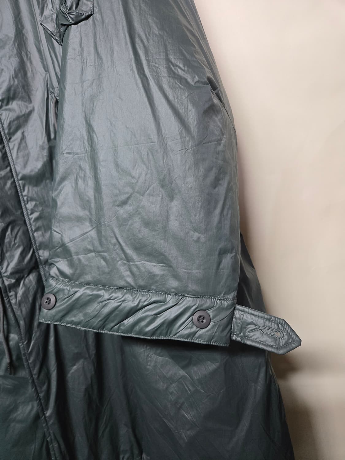 ALL OVER 개파카 스타일 오버핏 롱야상패딩 남녀공용 상품이미지6