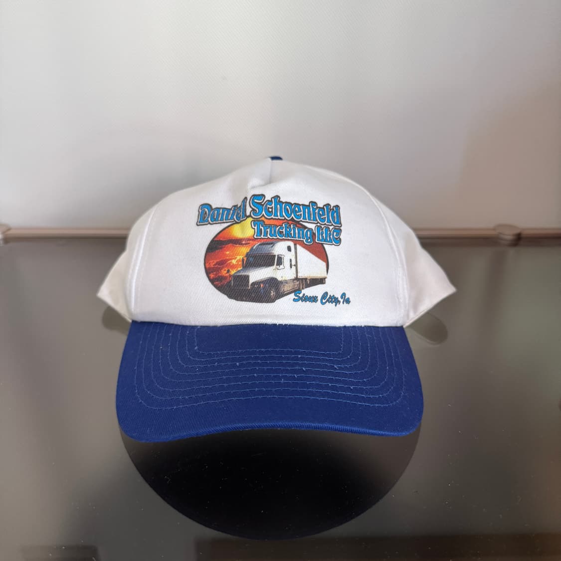 USA Trucking 빈티지 모자 볼캡 vintage cap 투톤 상품이미지2