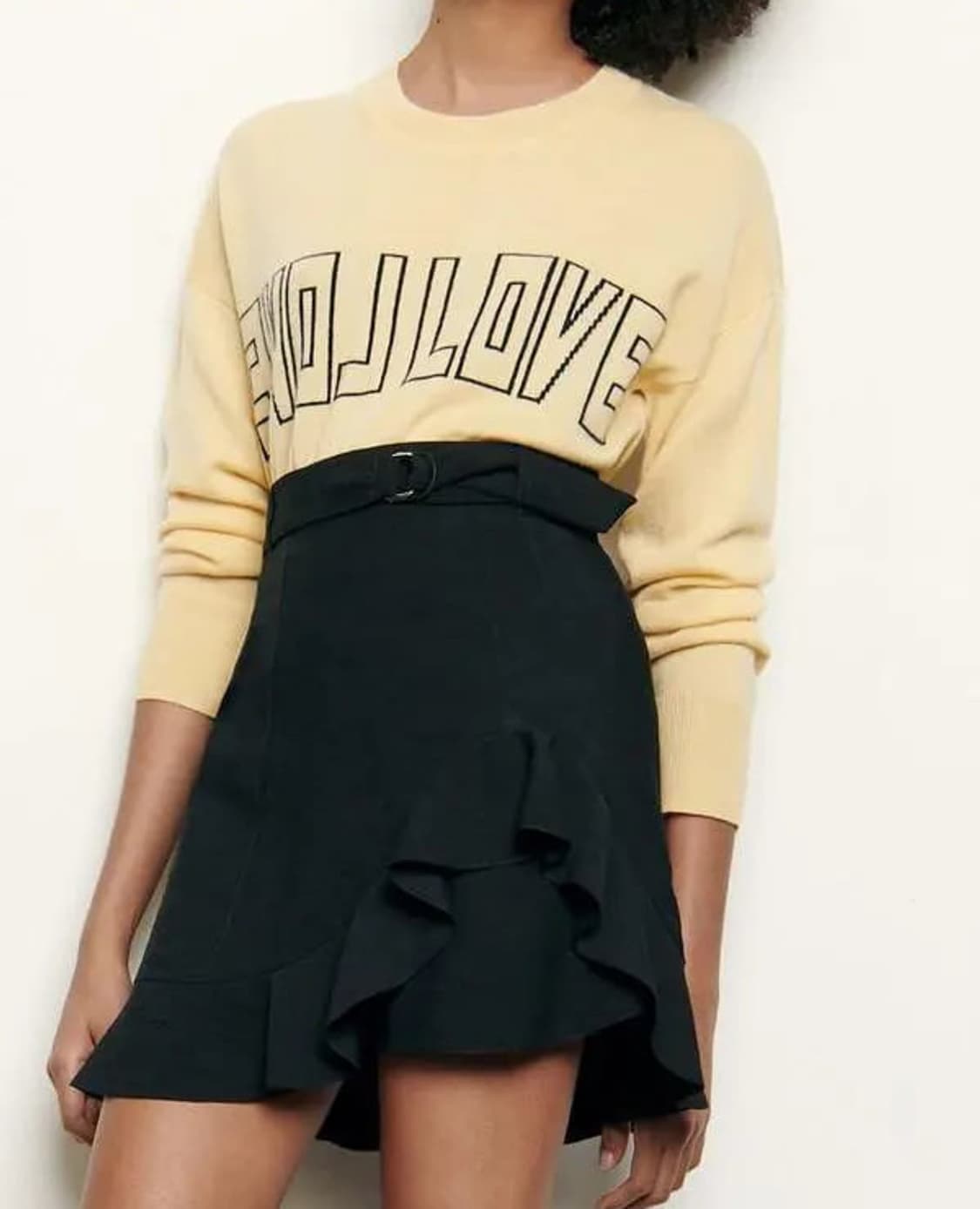 여성 LOVE LOVE 캐시미어 니트 상품이미지2