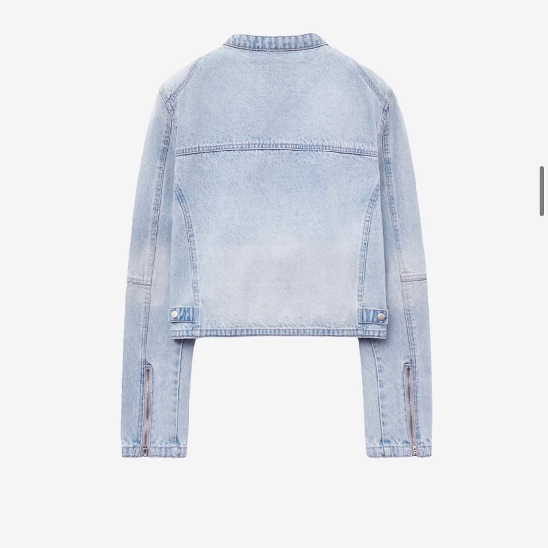 인사일런스우먼 워시드 데님 자켓 상품이미지2