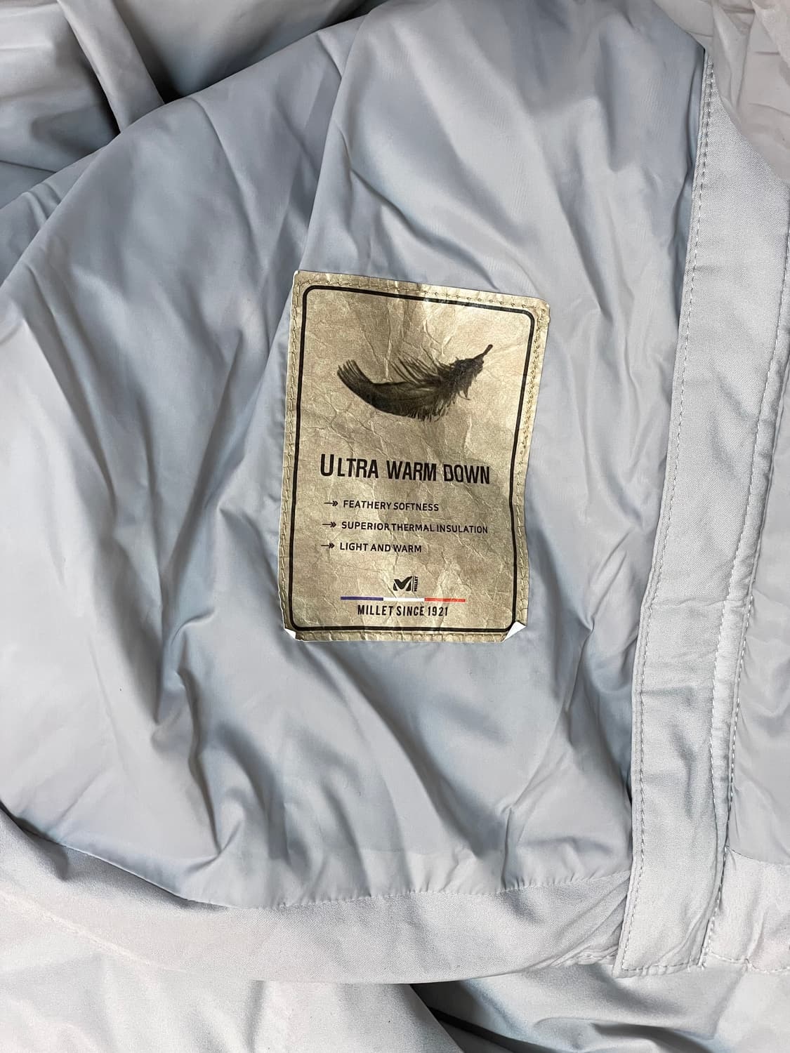 밀레 경량 패딩 상품이미지10