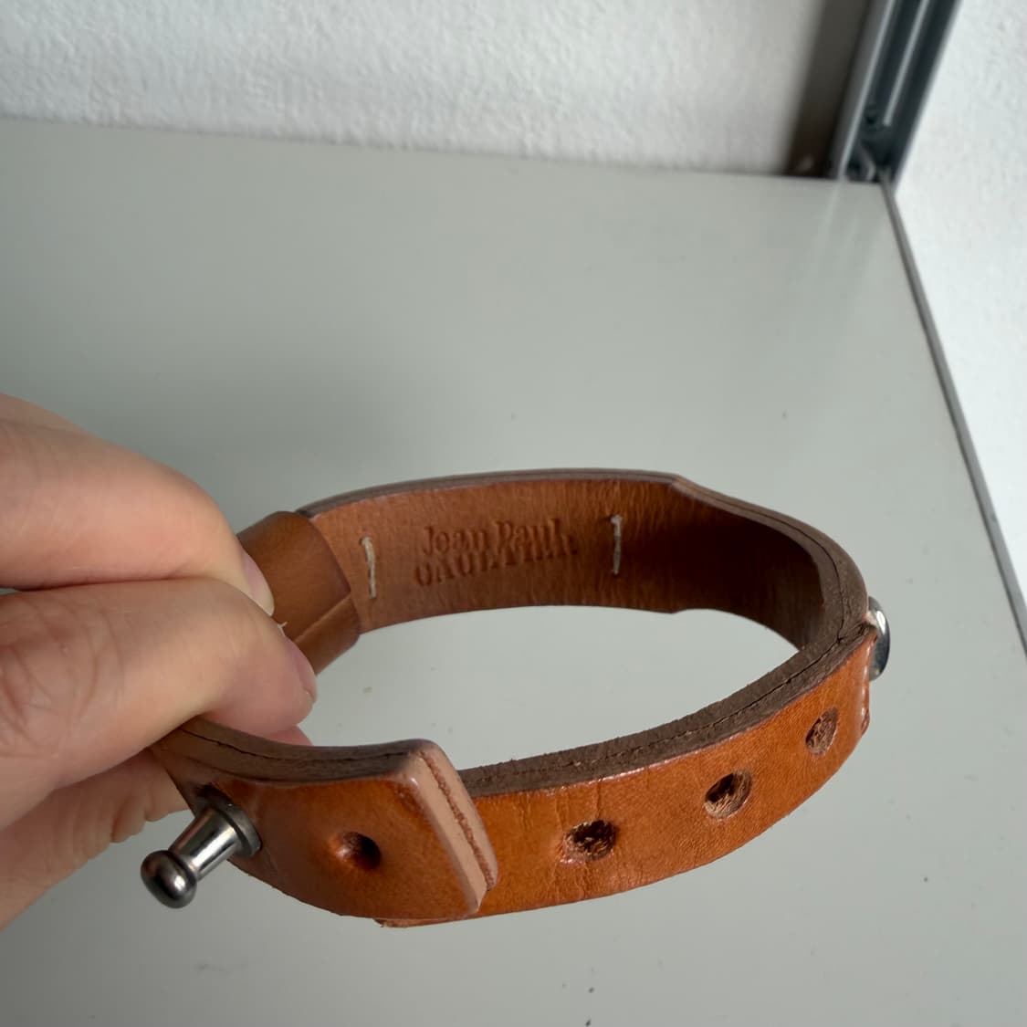 00s 장폴고티에 레더 스트랩 오픈형 손목 시계 상품이미지8