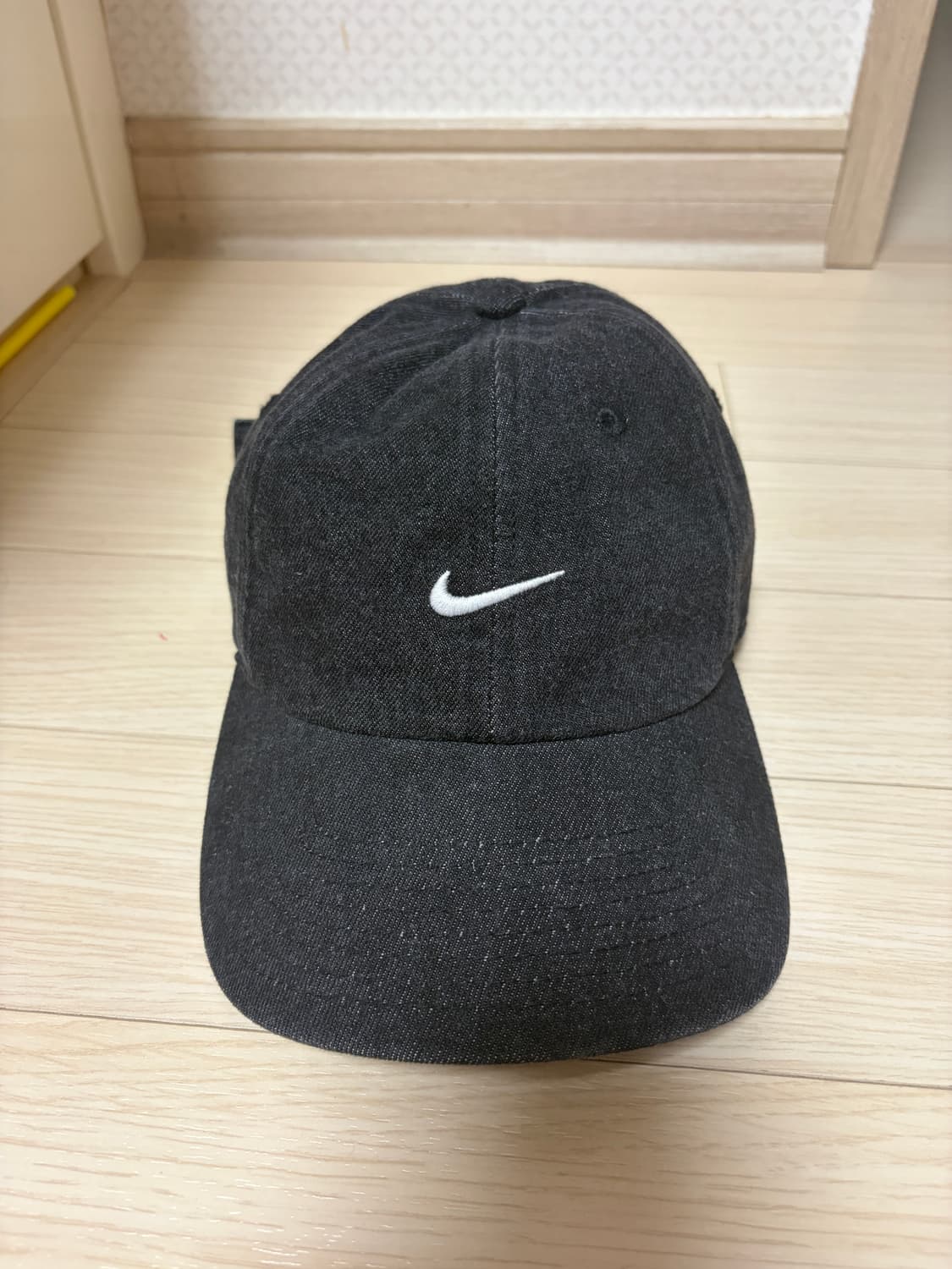나이키 클럽 언스트럭처 데님 캡 블랙 S/M 상품이미지1