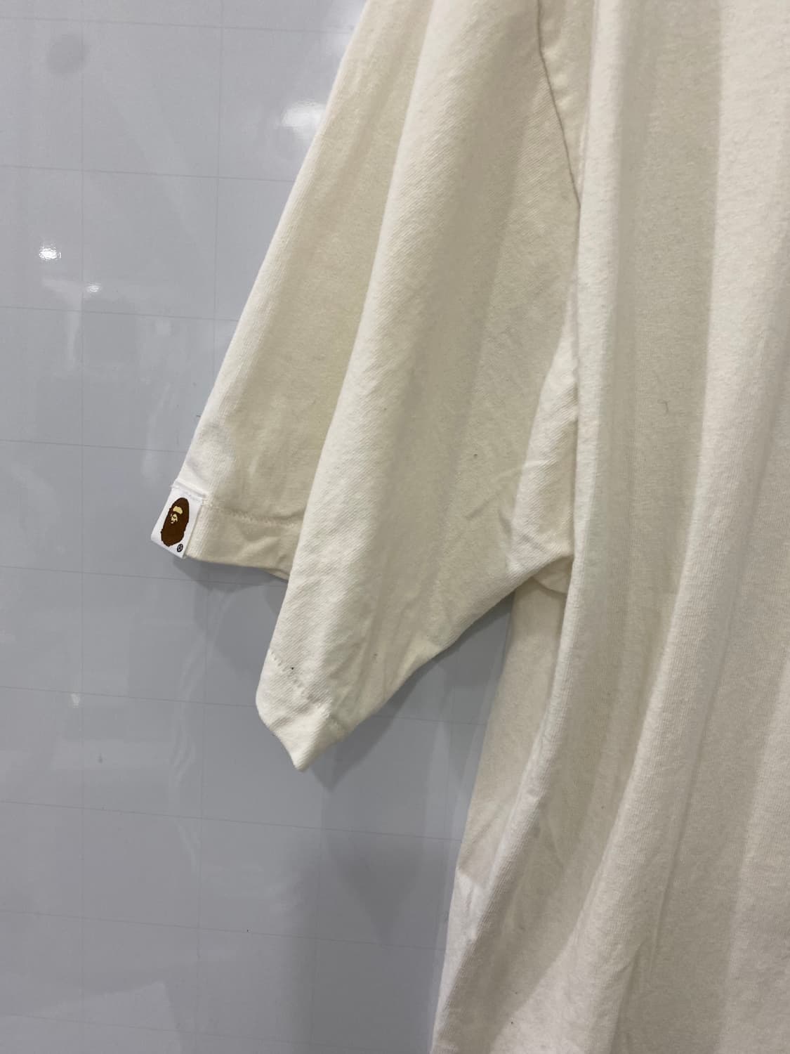 베이프 빅로고 반팔티셔츠(XL) 상품이미지6