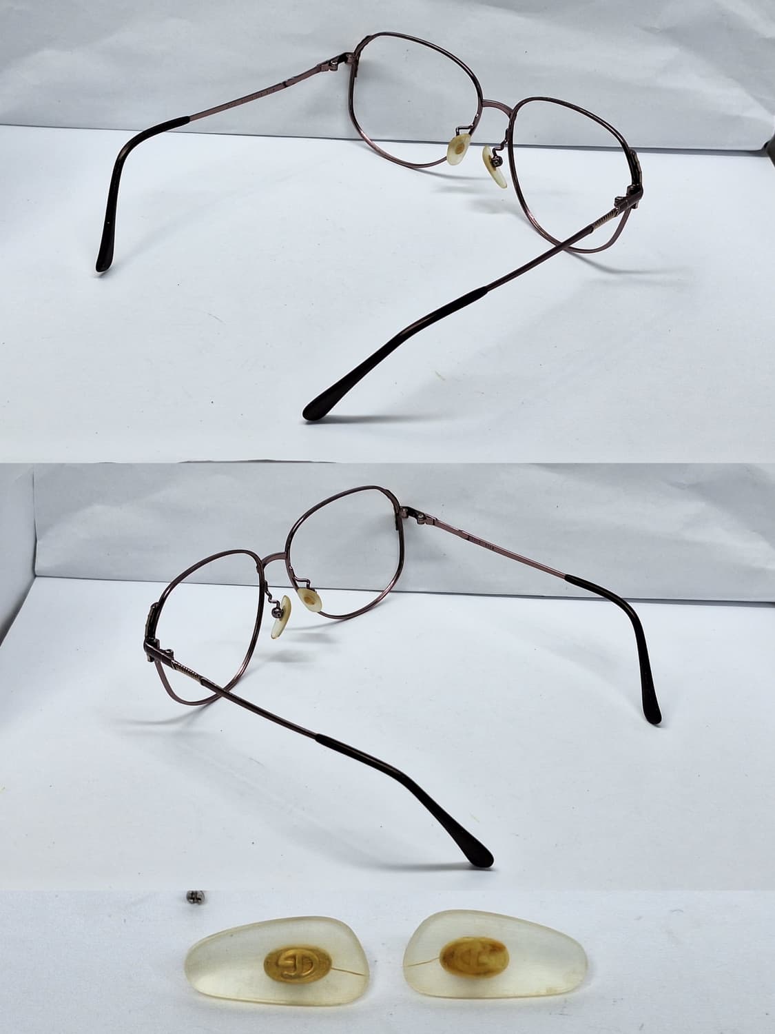 ACC LIBER 리베르 쥬얼리 티타늄 여성 안경테 안경/빈티지 일본 수 상품이미지8