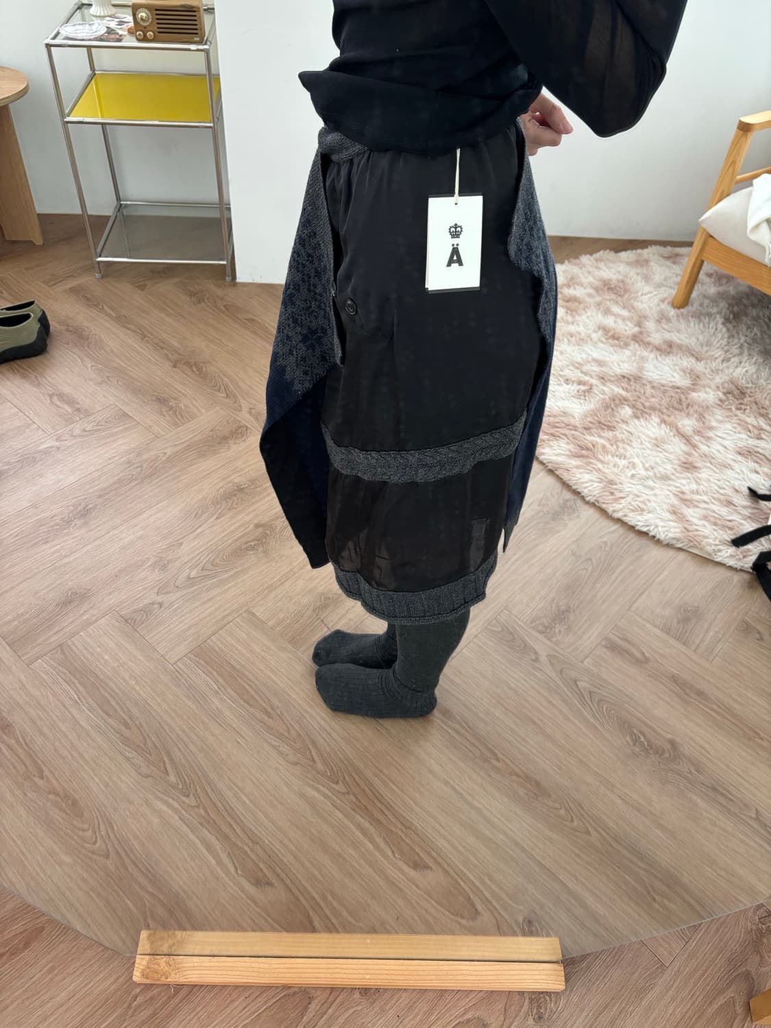 beams boy 빔즈보이 랩스커트 상품이미지3