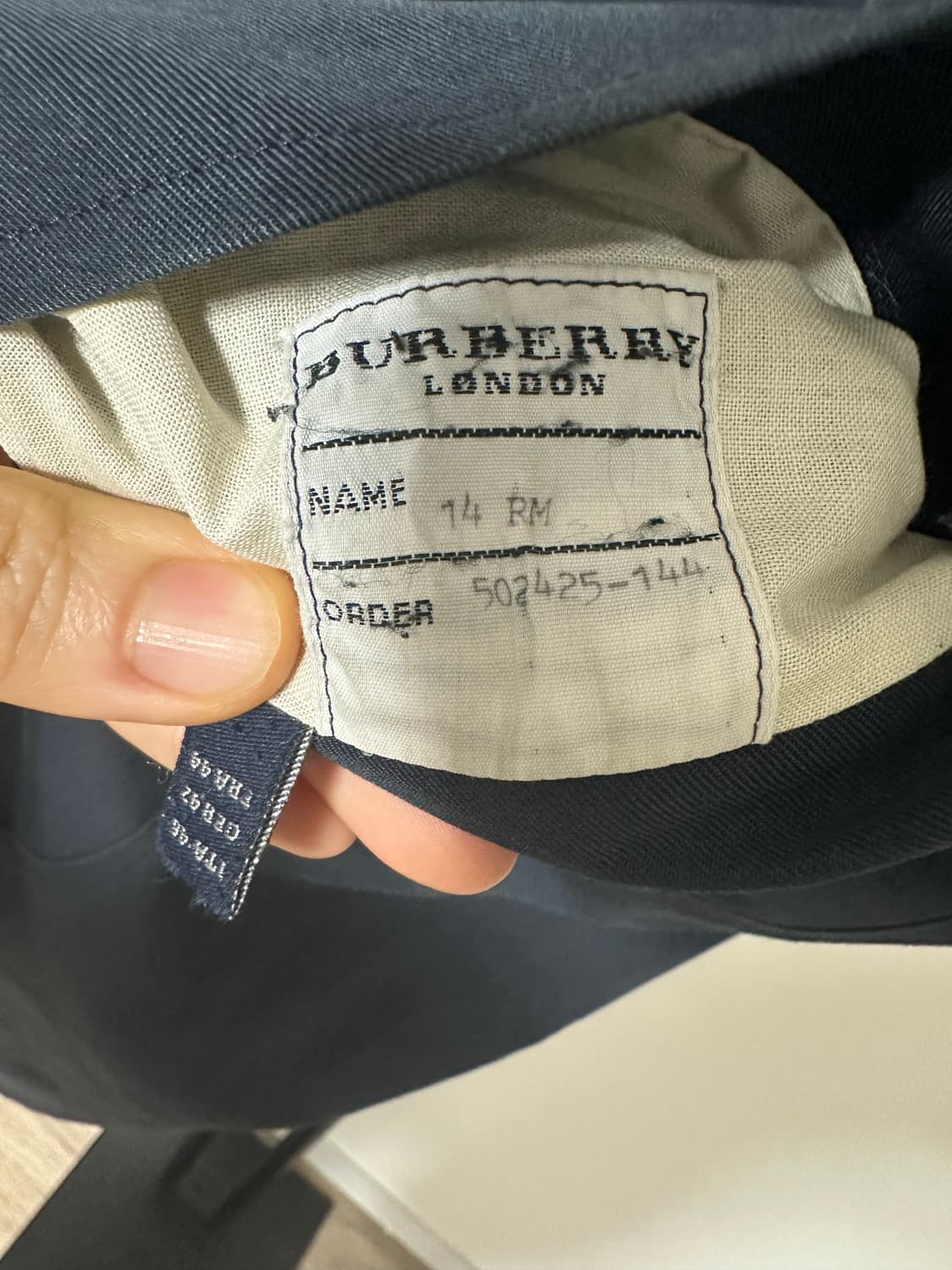 버버리 여성  정품  트랜치  코트-US12사이즈 상품이미지6