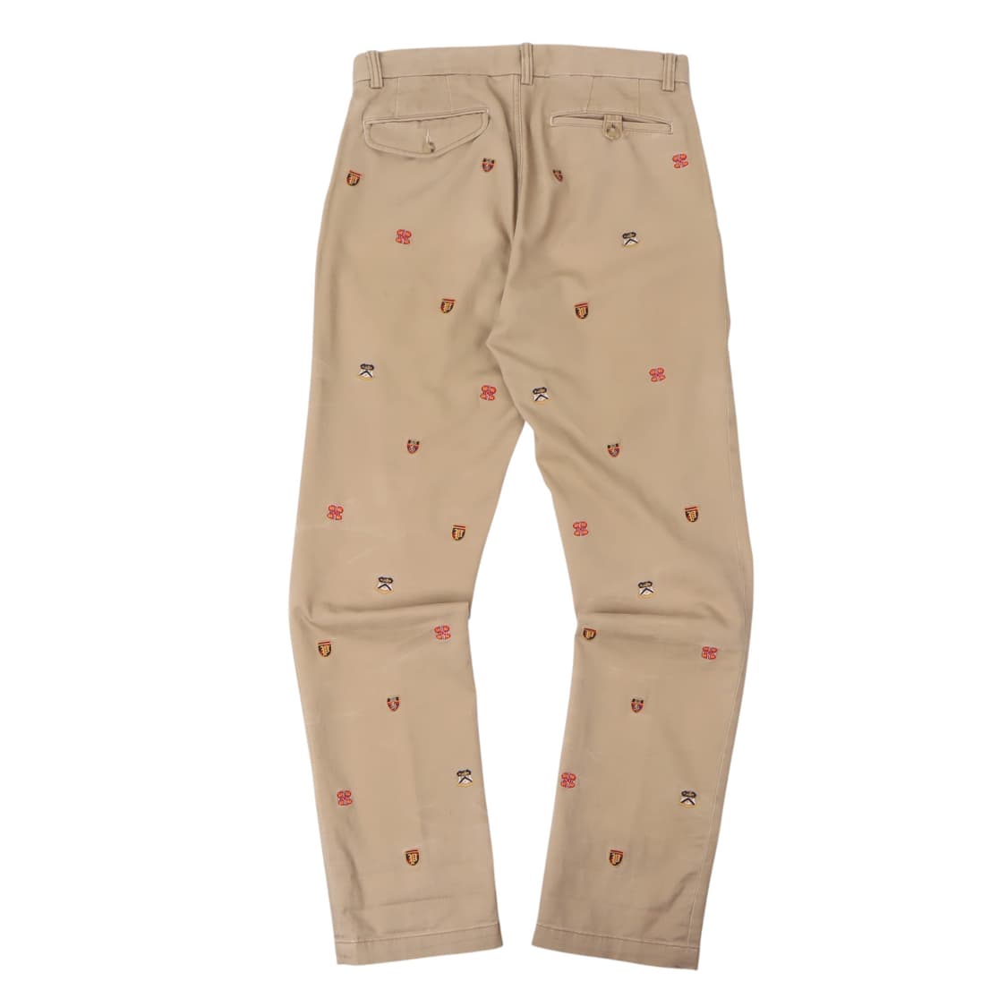 폴로 랄프로렌 베이지 쉴드 자수로고 트윌 코튼 스트레이트핏 팬츠  상품이미지4