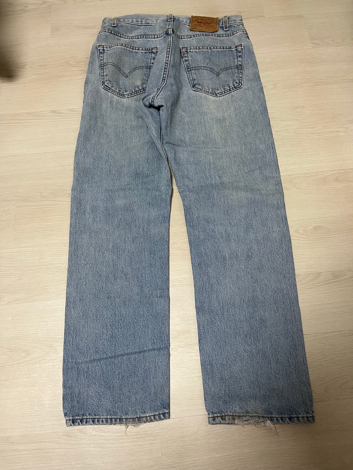 90s 리바이스 505 연청 made in usa 상품이미지2