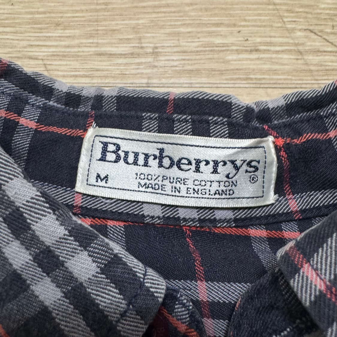 버버리 스몰로고 체크셔츠 상품이미지5