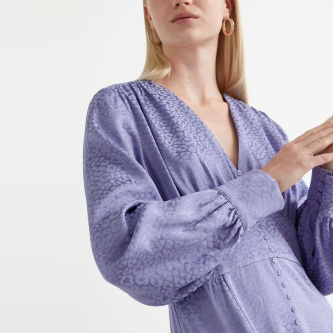 앤아더스토리즈(& Other Stories) 볼류미너스 자카드원피스 55 상품이미지3