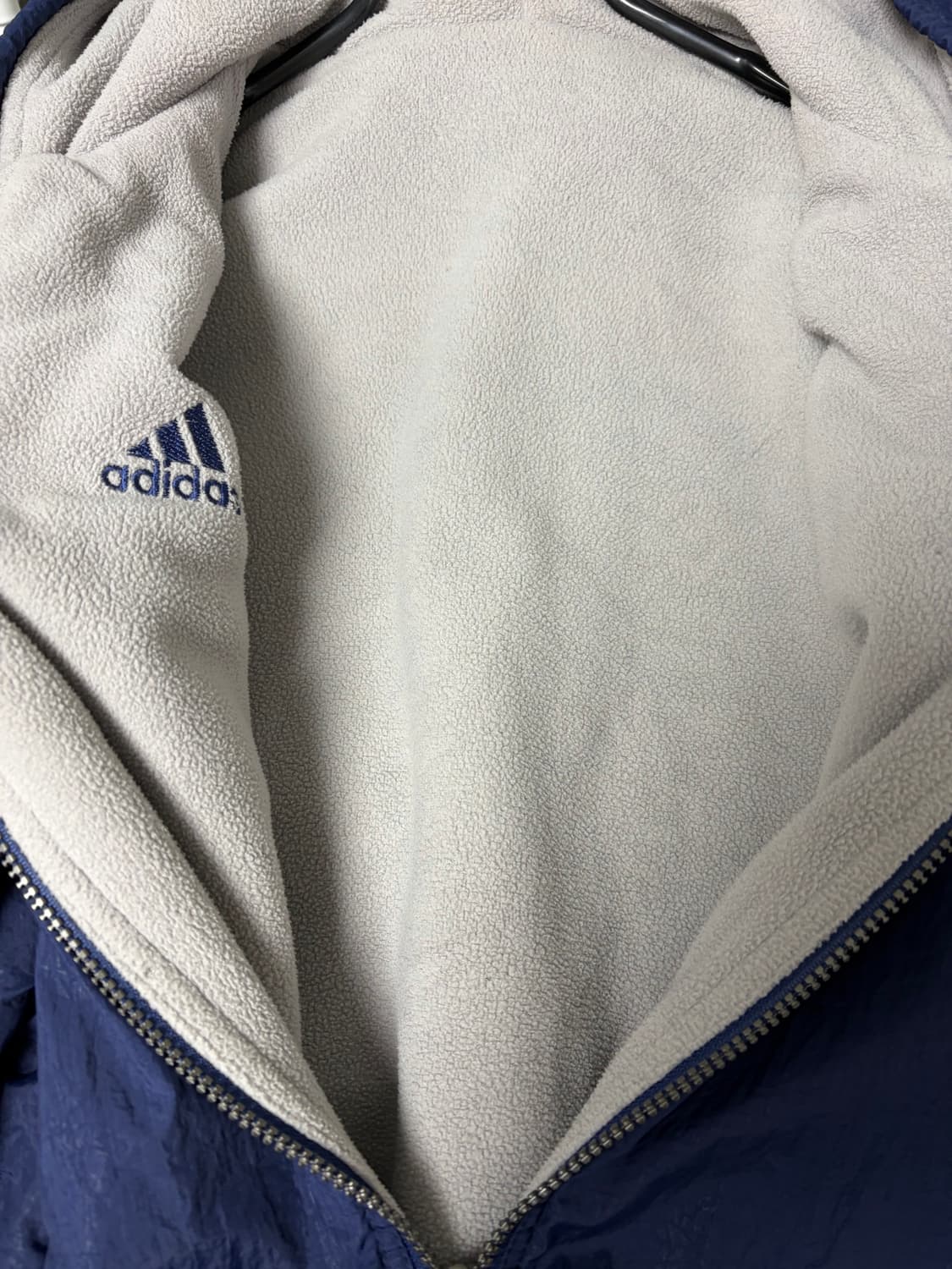 (vtg) 아디다스 리버시블 후리스&윈드브레이커 Lsize 상품이미지5