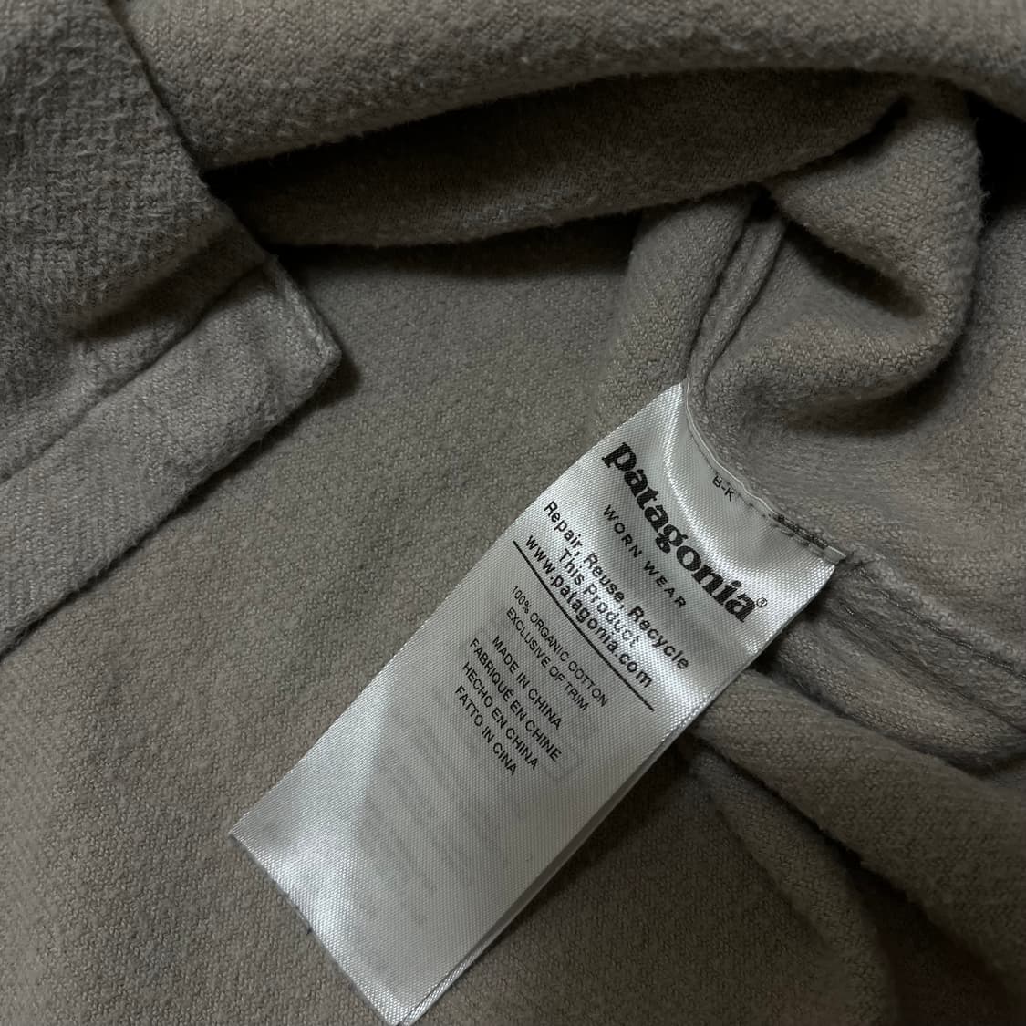 파타고니아 오가닉 코튼 포켓 플라넬 셔츠 S/90 상품이미지5