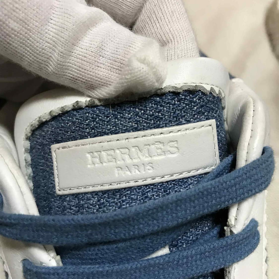 {클로젯}[41][풀구성]에르메스 바운싱 데님 스니커즈 상품이미지6