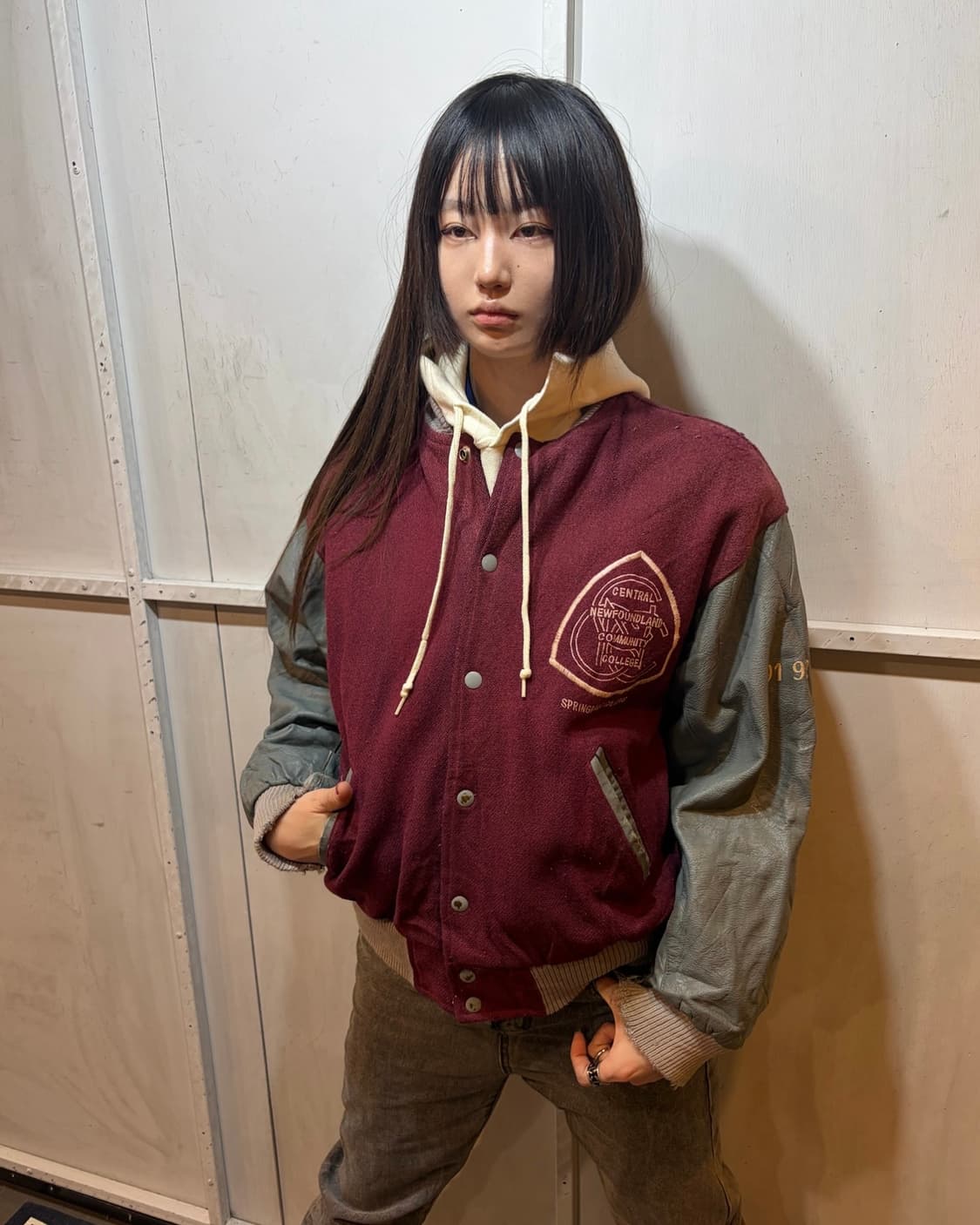 90s Vintage Varsity Jacket 상품이미지1