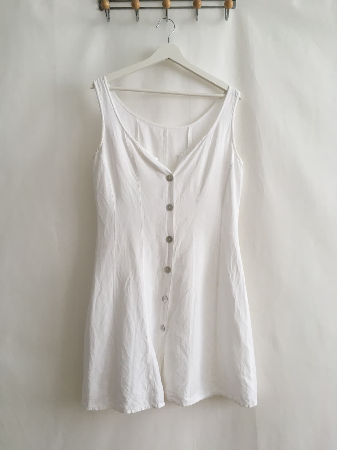 White button dress (Europe) 상품이미지3