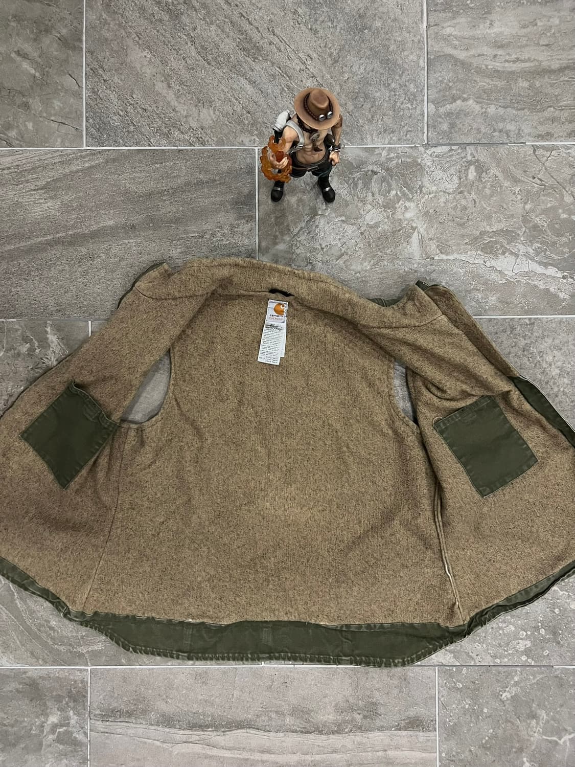 (XL)칼하트 셰르파 우먼스 넥 조끼베스트 WV001 LOV 라이트올리브 상품이미지3