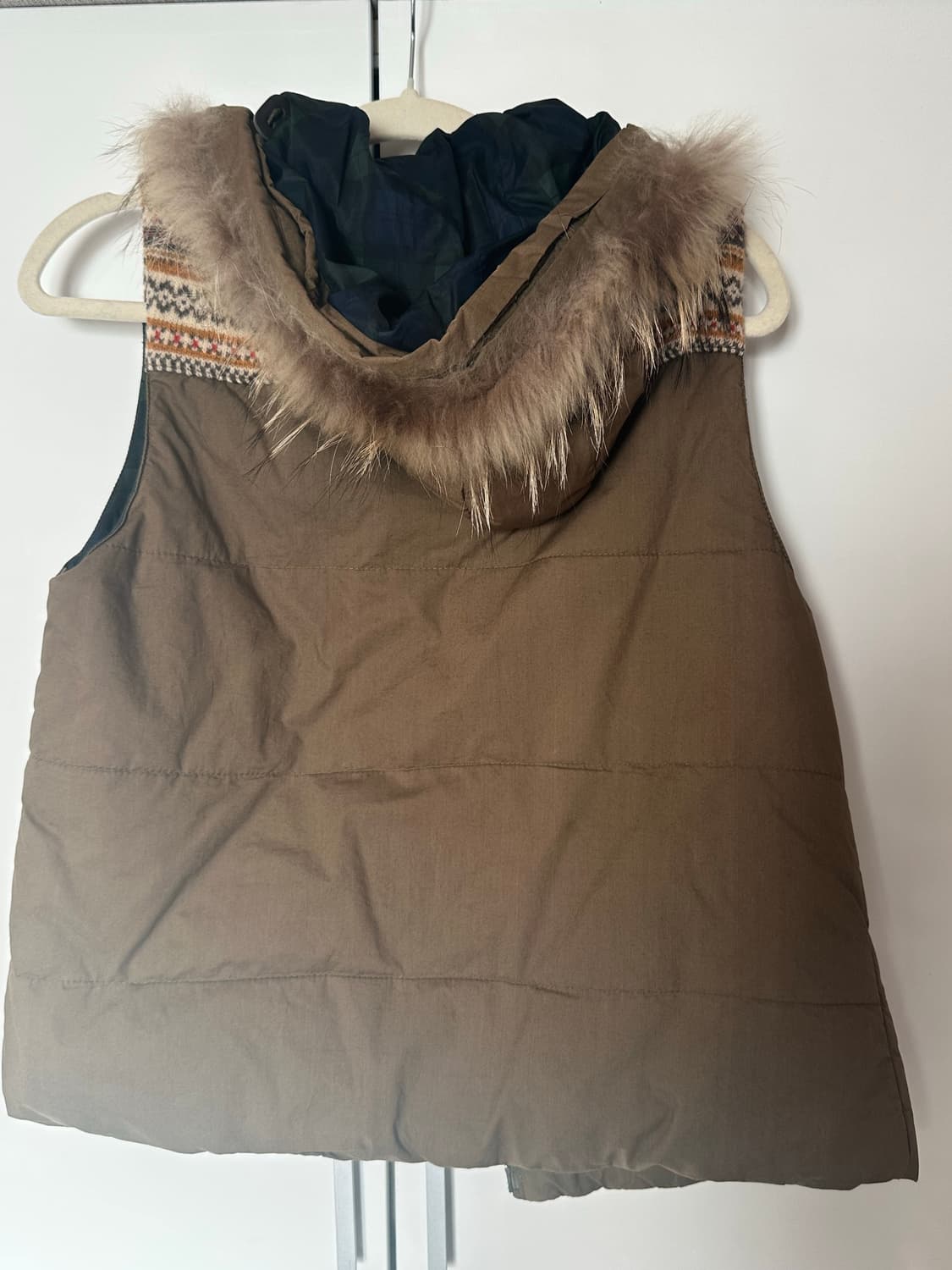 Japanese Vintage  Vest Khaki 상품이미지2