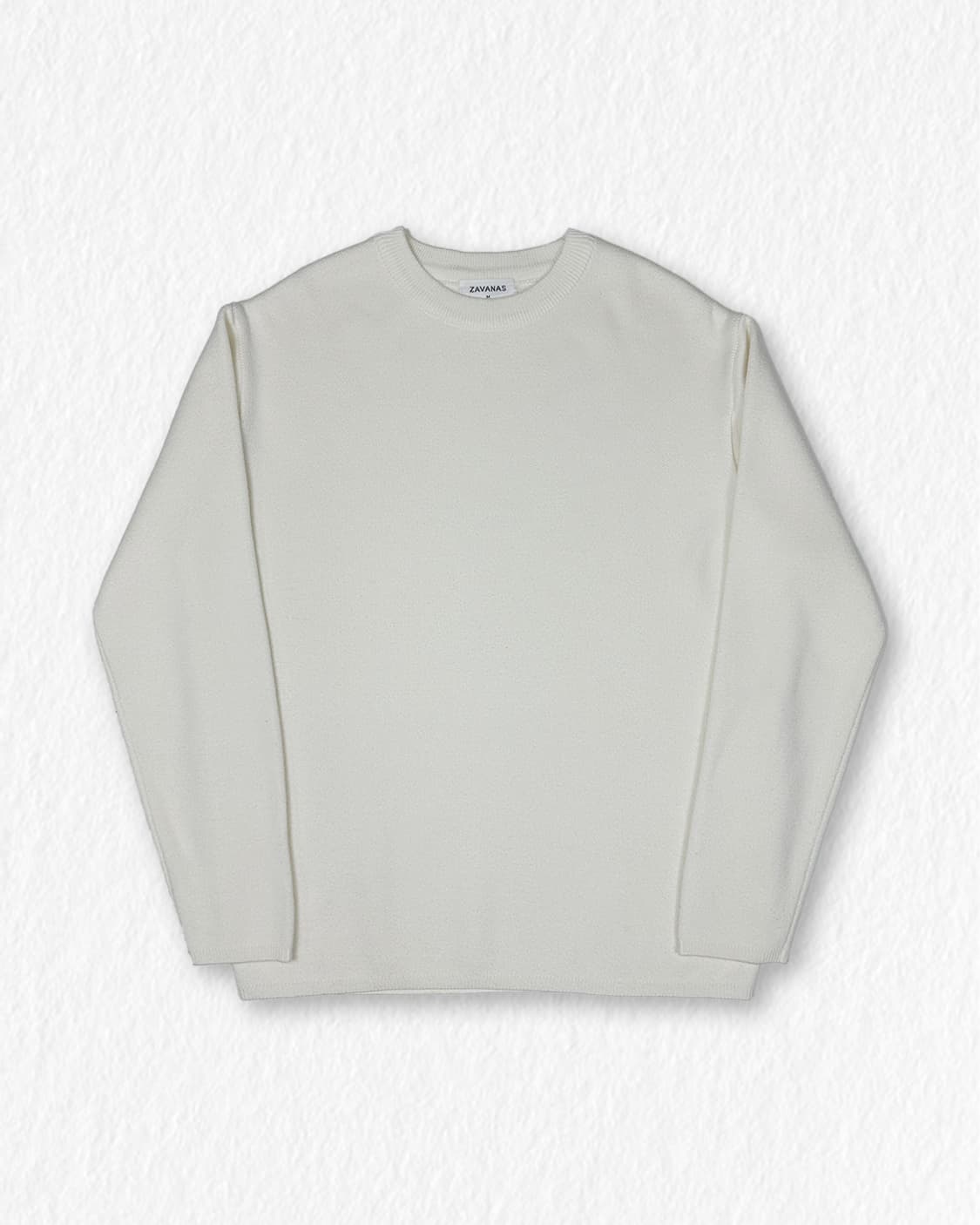 자바나스 니트 스웨터 밝은 아이보리 상품이미지1