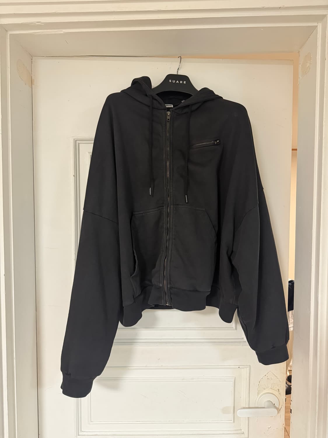 윌리차바리아 와플 후드집업 m 상품이미지2