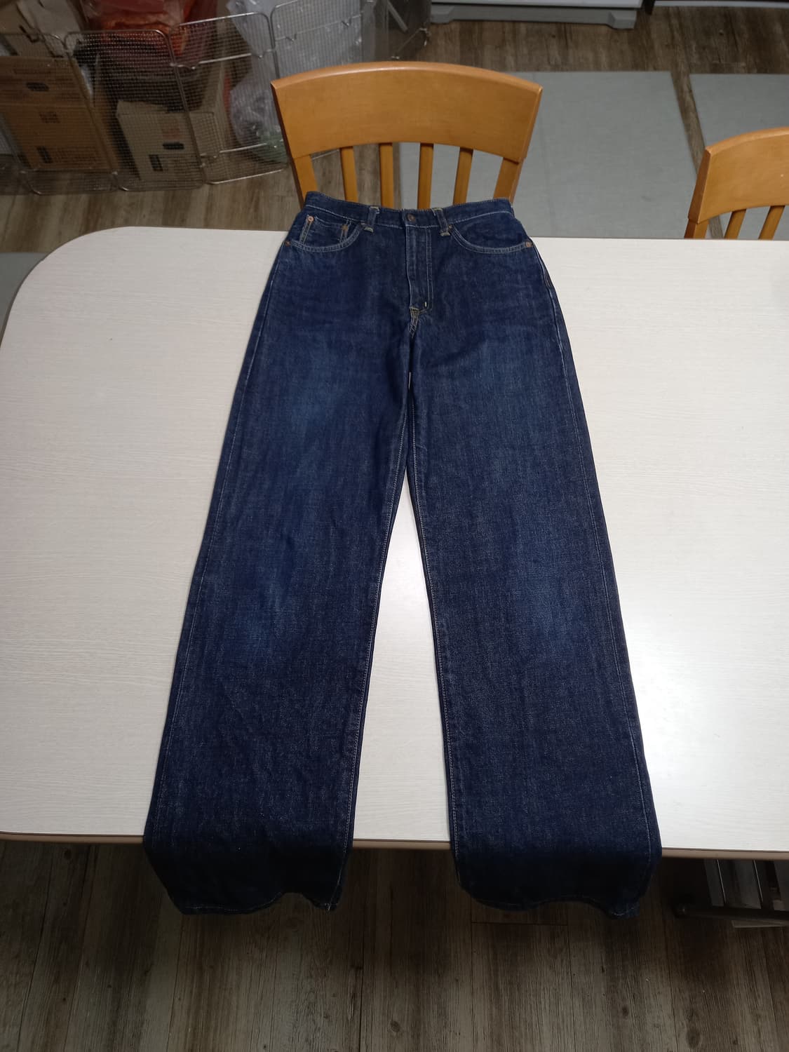 26 FIORUCCI Jap 셀비지 하이웨이스트 진청 26-622 상품이미지1