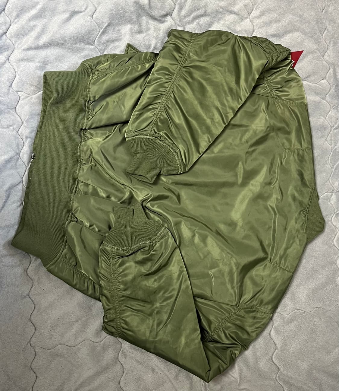 알파인더스트리 ma-1 세이지 상품이미지2