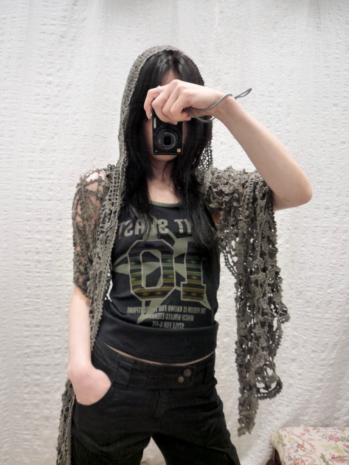 Crochet summer hoodie scarf 상품이미지4